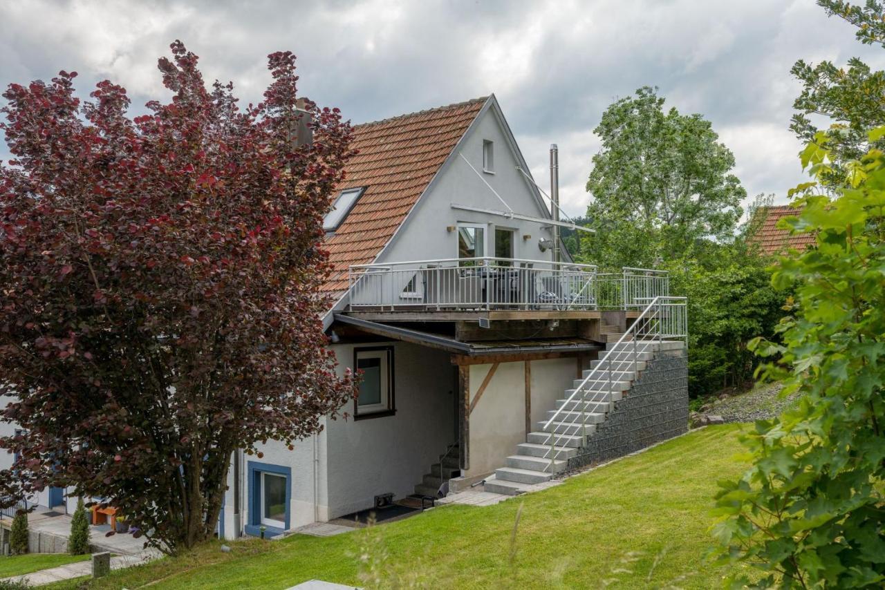 Grosses Ferienhaus Mit Sauna, Grill, Garten, Kaminofen Apartment Schonach im Schwarzwald Luaran gambar